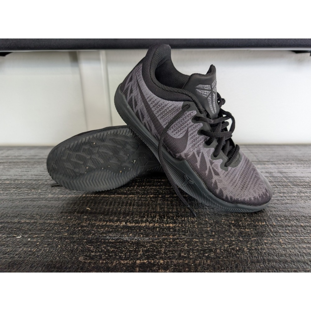 Nike Kobe‎ Bryant 943808-002 5Y Basketball Mamba Rage GS Black Grey